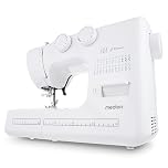 Macchina per cucire a braccio libero MEDION SM60 (60 watt, 60 punti diversi con asole, luce di cucitura a LED, infilatore automatico, pulsante di inversione, tagliafilo, MD10689) bianco