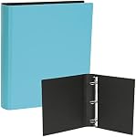 Merangue D-Ring Binder, 1.5", 375 Sheet Capacity, Blue (1010-6210-50-000)