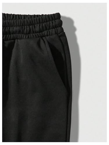 SHENHE Men's Y2k Cross Print Graphic Flare Leg Stacked Sweatpants Streetwear Goth Pants4