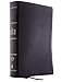 The NKJV, Open Bible, Leathersoft, Black, Red Letter Edition, Comfort Print: Complete Reference System