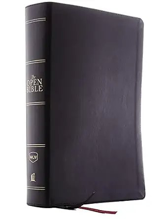 Bible Leathersoft Black Letter Comfort