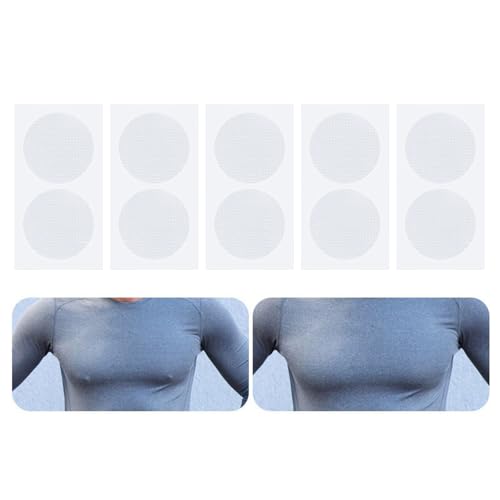 Ancsttu Parches para Pezones Masculinos - Protector Antirozamiento | Adhesivo Discreto Antifricción para Gimnasio Playa Corredores Uso Diario Actuaciones