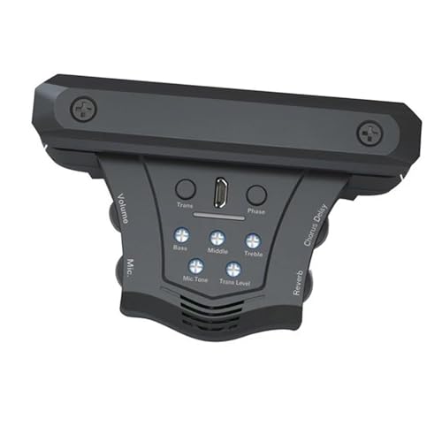 Guitar Pickup Acoustic Guitar Pickup Chorus Delay Reverb Effects Magnetic Resonance Pickups For 39-42 Inch Guitar