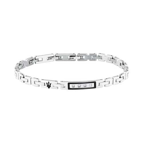 Pulsera Maserati Diamonds de acero: el regalo perfecto para hombres