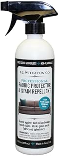 E.J. Wheaton Co. Fabric Protector, Stain Repellent & Spill Guard, For Use on Furniture, Carpets or Any Fabric Upholstery, 16 Oz. Bottle