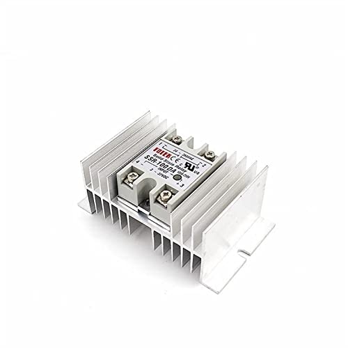Relais semi-conducteurs SSR monophasé boîtier de dissipation aluminium type M sur rail