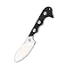 QSP NECKMUK, 6.5' Neck Knife,Compact Fixed Blade Knife, D2 Satin Blade, G10/MICARTA Handle
