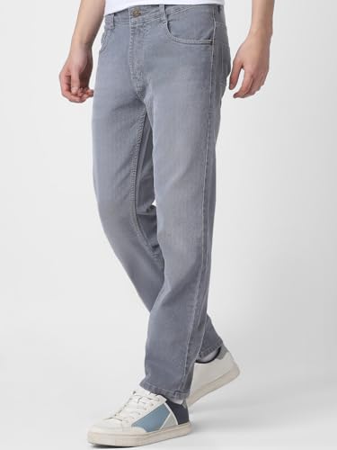Image of Neostreak Men's Regular Fit Heavy Washed Jeans Stretchable