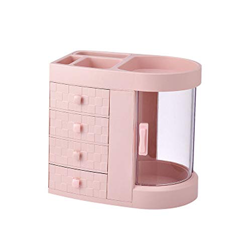 Preisvergleich Produktbild Aufbewahrungsbox Für Badezimmerkosmetik Schublade kosmetisches Aufbewahrungsbehälter Frisierkommode Produkt zur Hautpflege-Rack BewahreSie Kosmetika Ordentlich Auf ( Color : Pink , Size : One size )