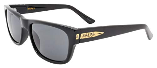 Black Flys Sunglasses - MC Fly / Frame: Shiny Black Lens: Gray Polarized