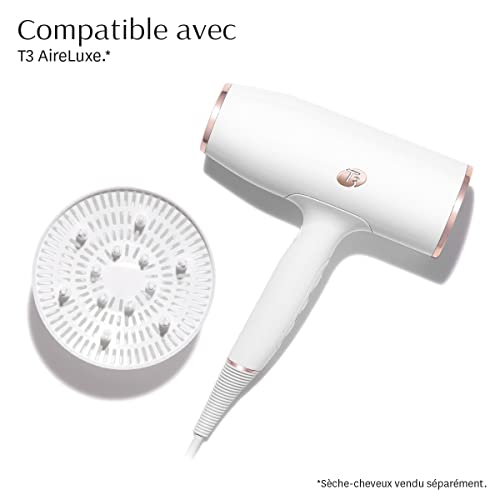 Diffuseur T3 SoftTouch 3 pour volumiser et définir les boucles sans frisottis