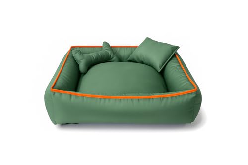 Cama Pet Média para Cachorro, Lavável, 60x60 cm, para Animais até...