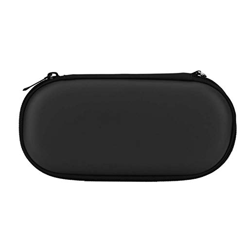 Estuche de Transporte para PS Vita 1000, PSV 2000, PSP 3000, Estuche de Transporte Duro Protector para Cargador, Cable, Auricular, etc., Impermeable y a Prueba de Golpes(Negro)