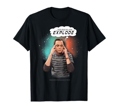 The Big Bang Theory Sheldon Your Head Will Now Explode T-Shirt