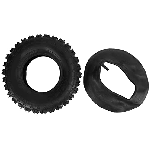 Neumáticos 4.10-6, neumáticos exteriores con tubo interior, neumáticos de goma engrosados y tubo para ATV Go Kart Mini Quad 47cc 49cc moto de nieve