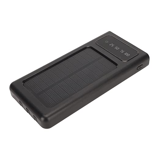 Banco de Energía Solar, Batería de Litio de Capacidad de 20000 MAh Cargador de Teléfono Solar...