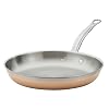 Hestan CopperBond Collection 100 Pure Copper Frying Pan Induction Cooktop Compatible 11 Inch
