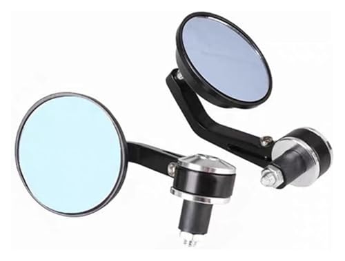 Espejos retrovisores de 22 mm para moto BMW R Nine T y R1200GS en color plata