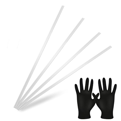 JUYO VONSAN Wall Oven Trim Kit 4Pcs 304 Brushed Stainless Steel Metal Strips Self Adhesive Trim strips 30 Inch in Length (4, 1