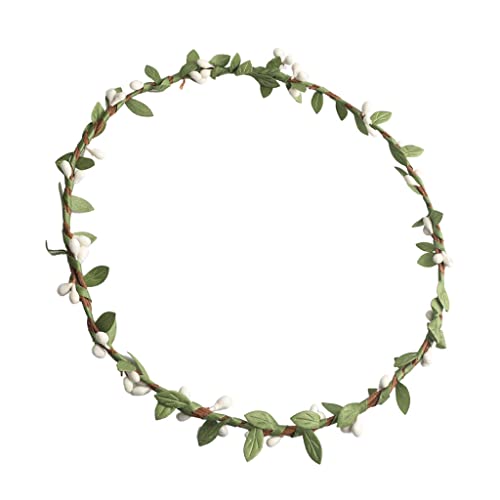 Kunstblumen Haarkranz Haarreif Haar Blumenkranz Blumenkrone, geeignet für...