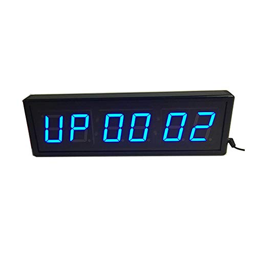 ڊo܂v Digital clockfW^v Ǌ|v fW^v LEDv  CXcEMOTMXgbvEHb`MMAJEg_EJEgAbvvWvX|[cԊuEH[^C}[ (Color : Black, TCY : 
