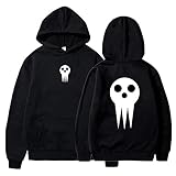 WYAMXJ Anime Soul Eater Hoodie Death The Kid Cosplay Hoodie Sweatshirt Harajuku Costume (1,Medium)