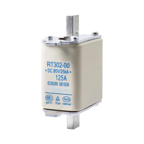 Fuse DC 32a rapide RT302-00 basse tension 80V pour protection de circuit bâteau et solaire