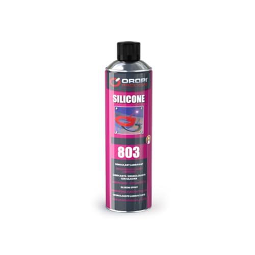 ORAPI - Silicone Spray - Démoulant Lubrifiant - Réduit la friction - 390g - Fabrication Française