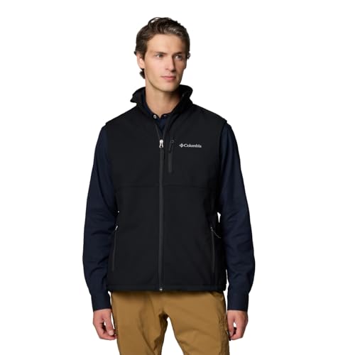 Chaleco softshell Columbia Ascender II de montaña negro para invierno