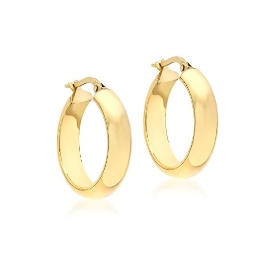 Carissima guld damörhängen 375 9 karat (375) gult guld