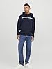 Jack & Jones Mens Corp Logo Hoody - Navy Blazer - Medium #2