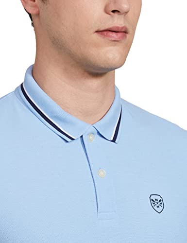 Image of Max Men Solid Slim Fit Polo T-Shirt