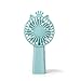 WALLBIG Ventilatori Portatili Ventilatori Portatili USB Ricaricabili Raffreddatore d'Aria da Tavolo Ventilatori Esterni Ventilatori manuali da Viaggio,Blu