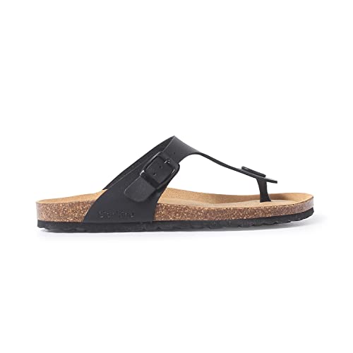 Sandales bio Malaga avec tige recyclée et sangle durable à boucle unique