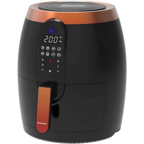 Westpoint Digital Air Fryer 3.5L 1200-1400W (Black-Rose Gold Accents), WAFY-351422.DN