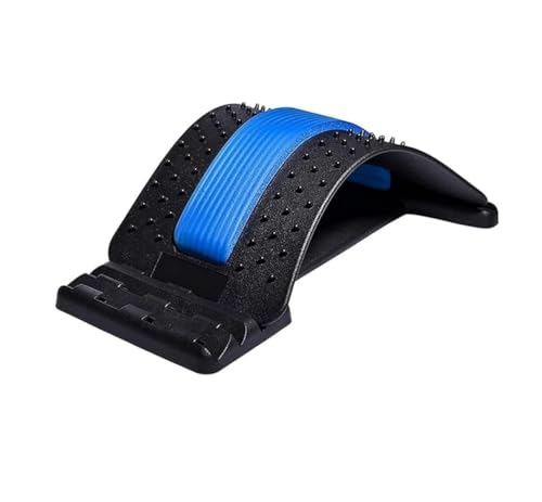 Image of Back Stretcher for Pain Relief Multi-Level Back Support for Lower & Upper Muscle Pain Relief Spinal Curve Back Relaxation Device for Bed,Chair,Car.