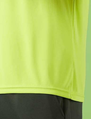 Image of Amazon Brand - Symbol Men's Solid Active Regular Fit Sports T-Shirt | Round Neck | Half Sleeve (Available in Plus Sizes)