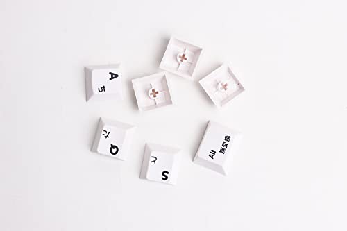 Image of Dye Sublimation Keycaps | Cherry Profile for Custom Merchanical Keyboard | 139 Keys (Katakana)