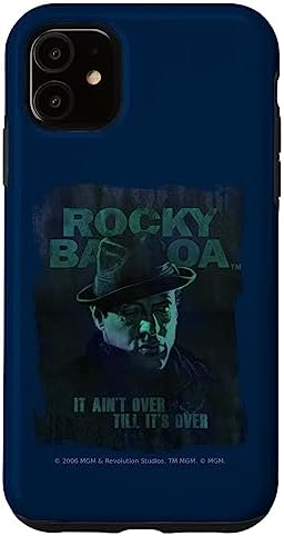 iPhone 11 Rocky Balboa It Ain't Over Till It's Over Case