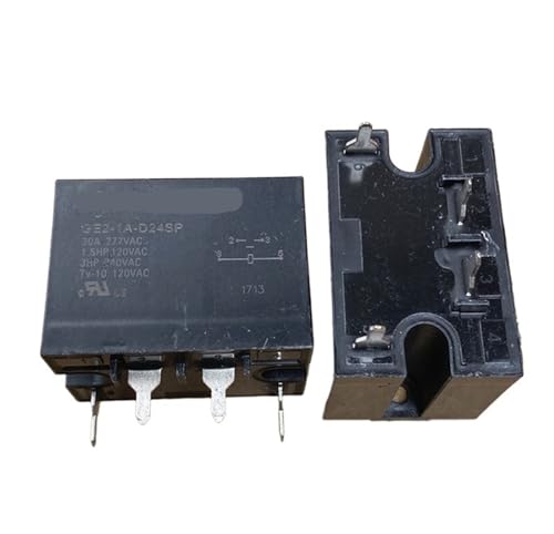 Relé HF116F-2-024DL de 24V evita sobrecalentamientos en arranques de motores de 30A