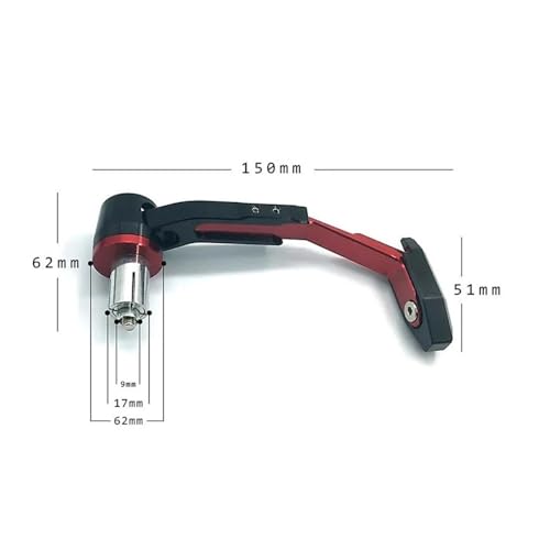 Guidon protect secteur leviers de frein en aluminium CNC de haute précision - 6