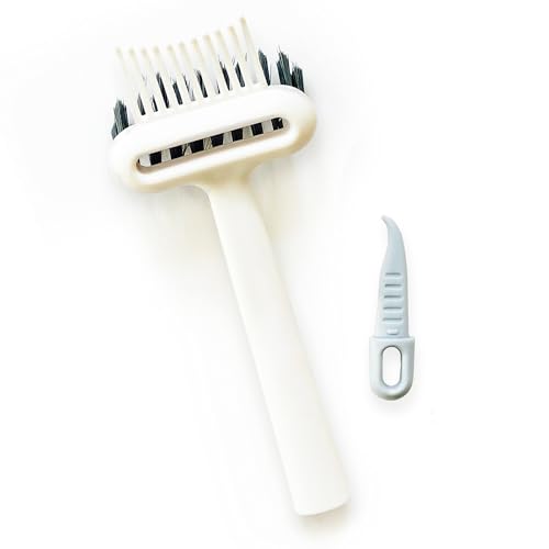Blair Co - Herramienta limpiadora de cepillos de pelo 2 en 1 y herramienta de limpieza de peine con púa para desmontar cepillos, herramienta efectiva de limpieza de cepillos de pelo y herramienta de