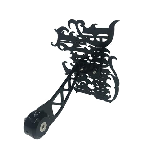 Support de plaque moto résistant aux vibrations pour Harley Softail Fat Boy