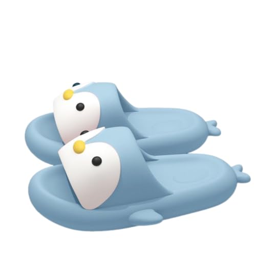 Cute Kawaii Multi Colored Penguin Pillow Slipper Cloud Slides Non-Slip Summer Slipper