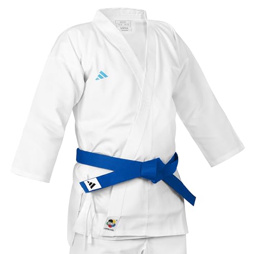 Adidas Adistart - Uniforme da Karate, Unisex, 7 oz, Arti Marziali, Adidas Adistart Karate Uniform...