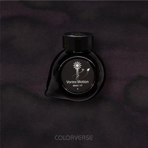 Image of Colorverse Ink - Astrophysics - Vortex Motion (65ml & 15ml) Fountain Pen Ink