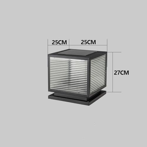 Farola exterior LED para iluminar caminos oscuros y el porche 8