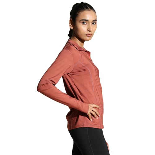 Image of Silvertraq Women's Athleisure Runner Zip Neck T-Shirt
