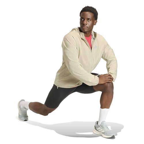 adidas Homme Adi365 Running Essentials Coat, Wonder Cargo, L