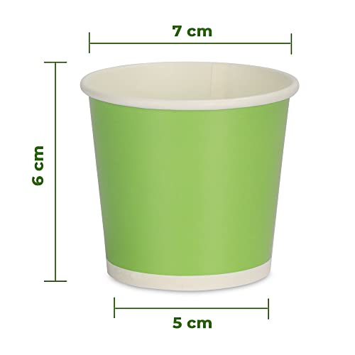 Image of Paper Cup (Green, 150 ml)